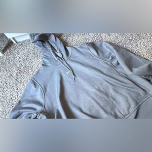Nike Heather Gray Pullover Hoodie